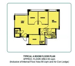 Blk 70A Telok Blangah Ridgeview (Bukit Merah), HDB 4 Rooms #577688511